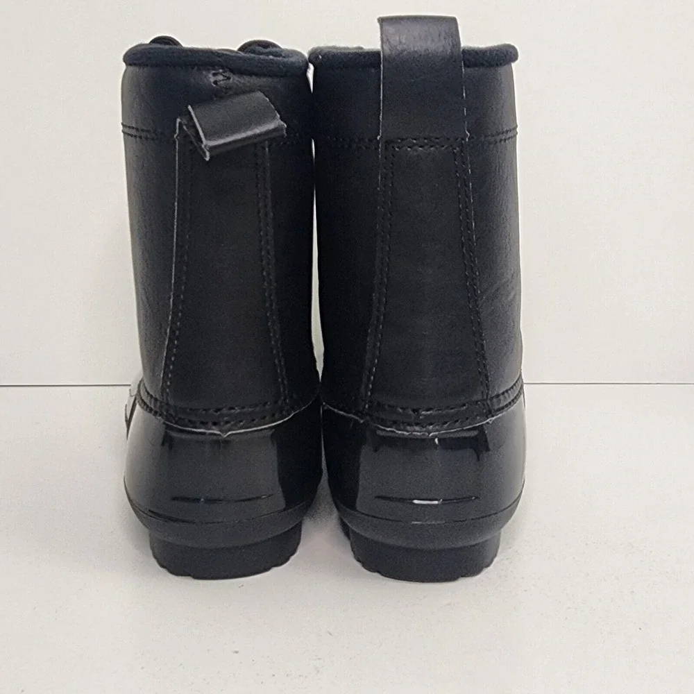 Stormy Mountain Duck Boots Black Baudette Lace Up Waterproof Women‎ Size 9M